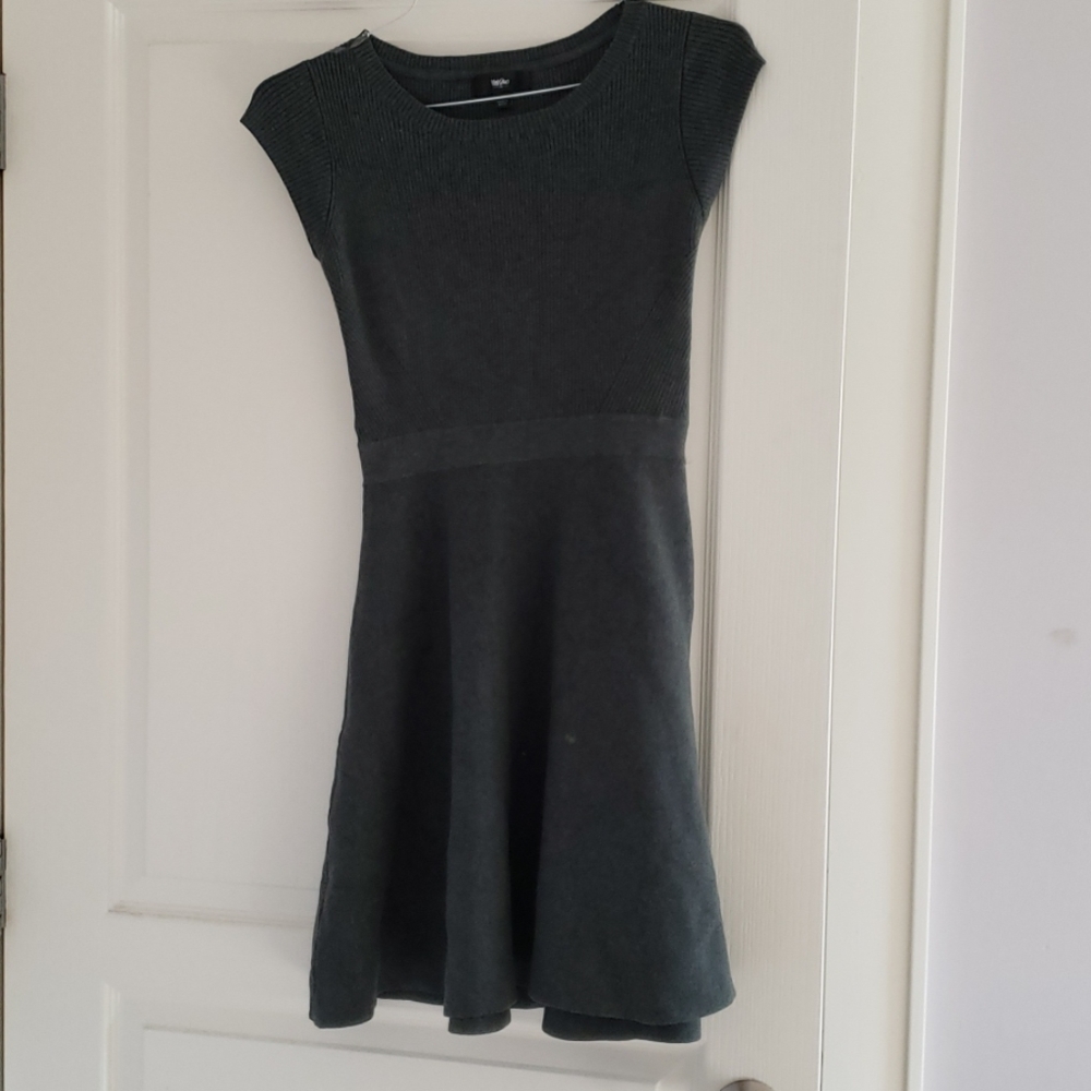 Grey Dress Fit and Flair